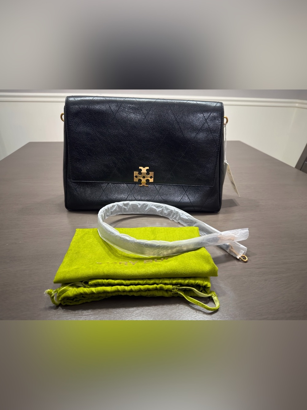 NWT Tory Burch Large Charlie shoulder bag